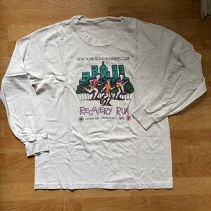 Vintage NYRR 1992 Recovery Run LS T-shirt